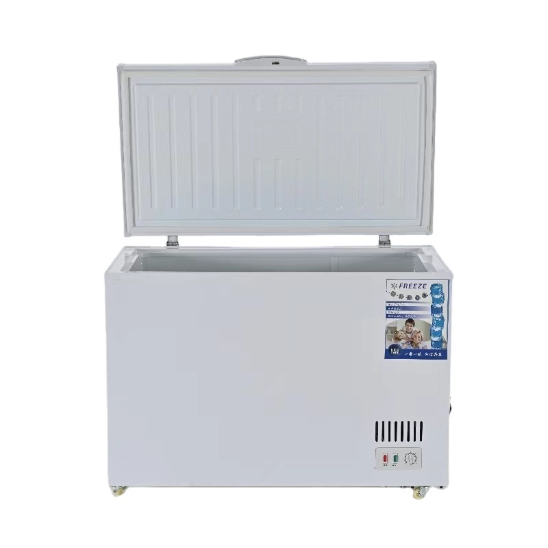 Copper tube refrigeration horizontal freezer commercial high-capacity quick freezing and refrigeration dual temperature freezer