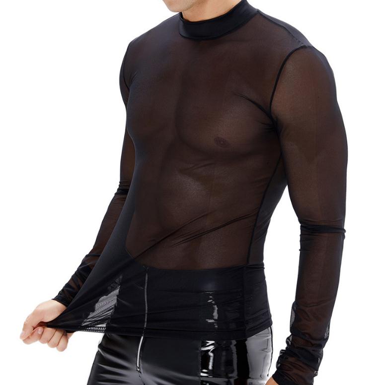 Men's body sculpting corset waist and abdomen mesh fabric body mesh corset top men's shapers