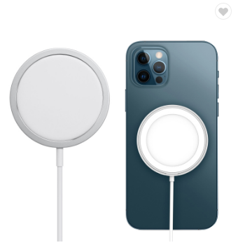 Новое магнитное безопасное быстрое и удобное зарядное устройство для iPhone 12 Mini/12/12 Pro Max 15 Вт Qi, быстрое зарядное устройство, совместимое с 12