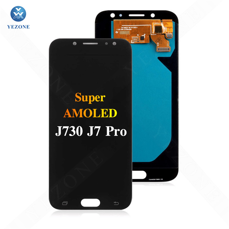Оптовая продажа ЖК-экран для Galaxy j7 pro 2017 J730 OLED pantalla