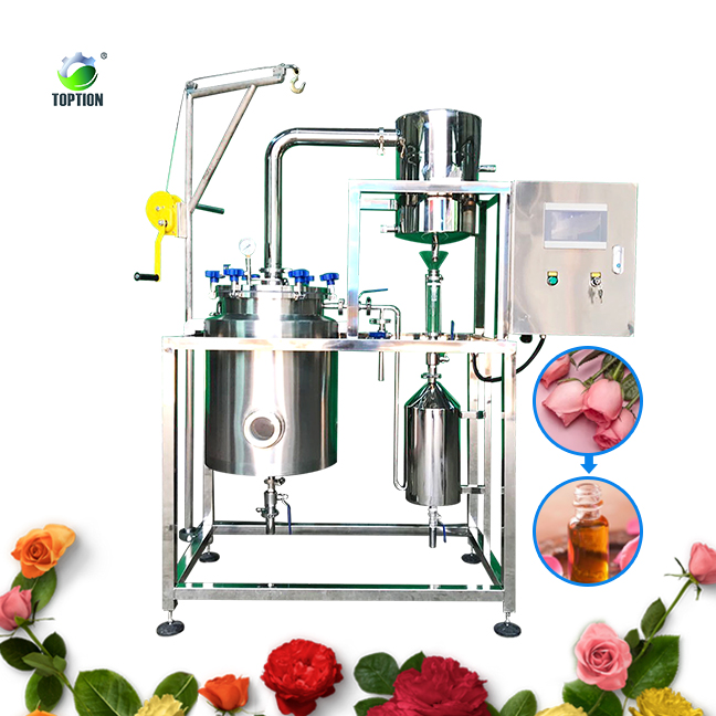 Аппарат для удаления эфирных масел с розы PLC control 30T