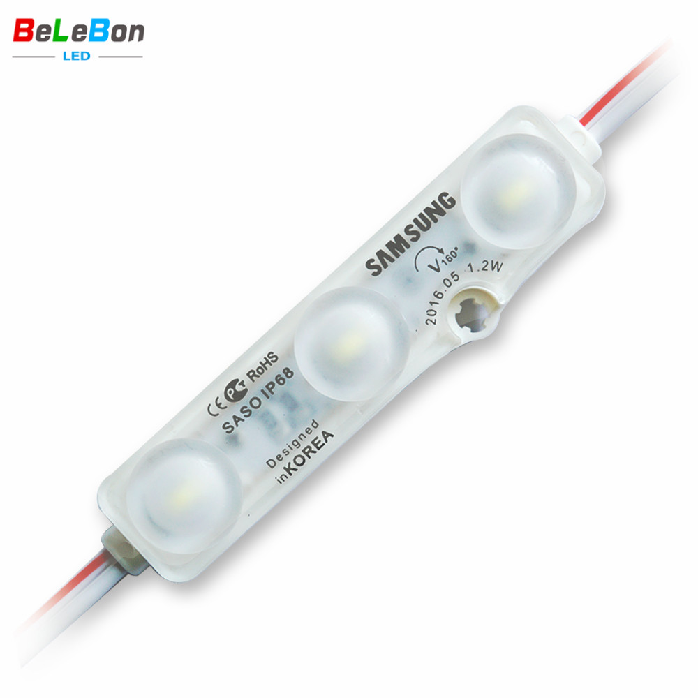 Новый ультразвуковой сварочный впрыскиваемый светодиодный модуль 5730 SMD IP68 Светодиодный модуль с объективом, дизайн светодиодного модуля samsung из Кореи