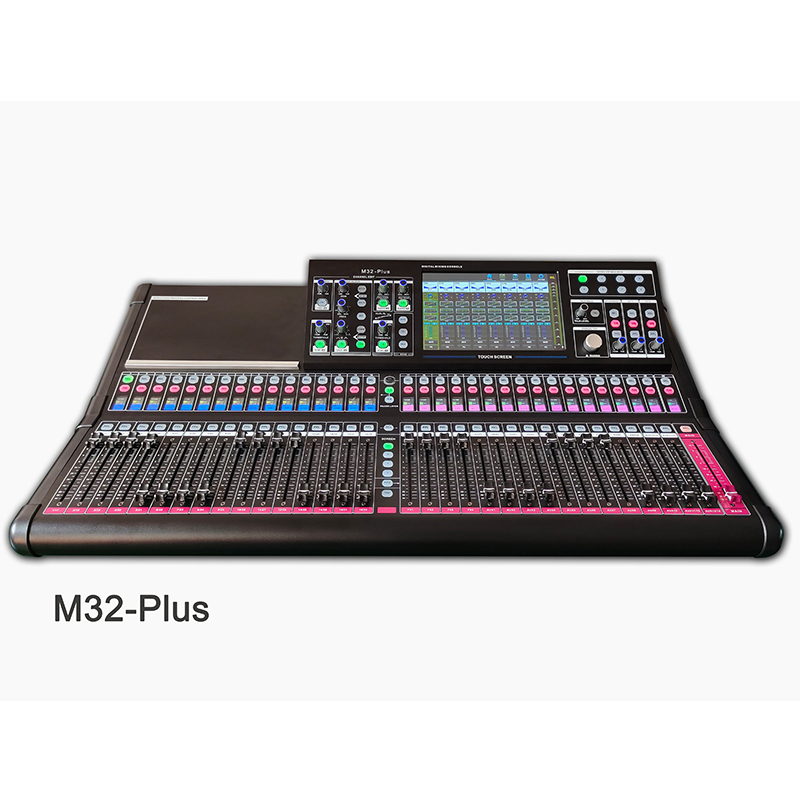 Профессиональный аудиомикшер M32 Plus, 32-канальный микшерный пульт, звуковой цифровой микшер, цены