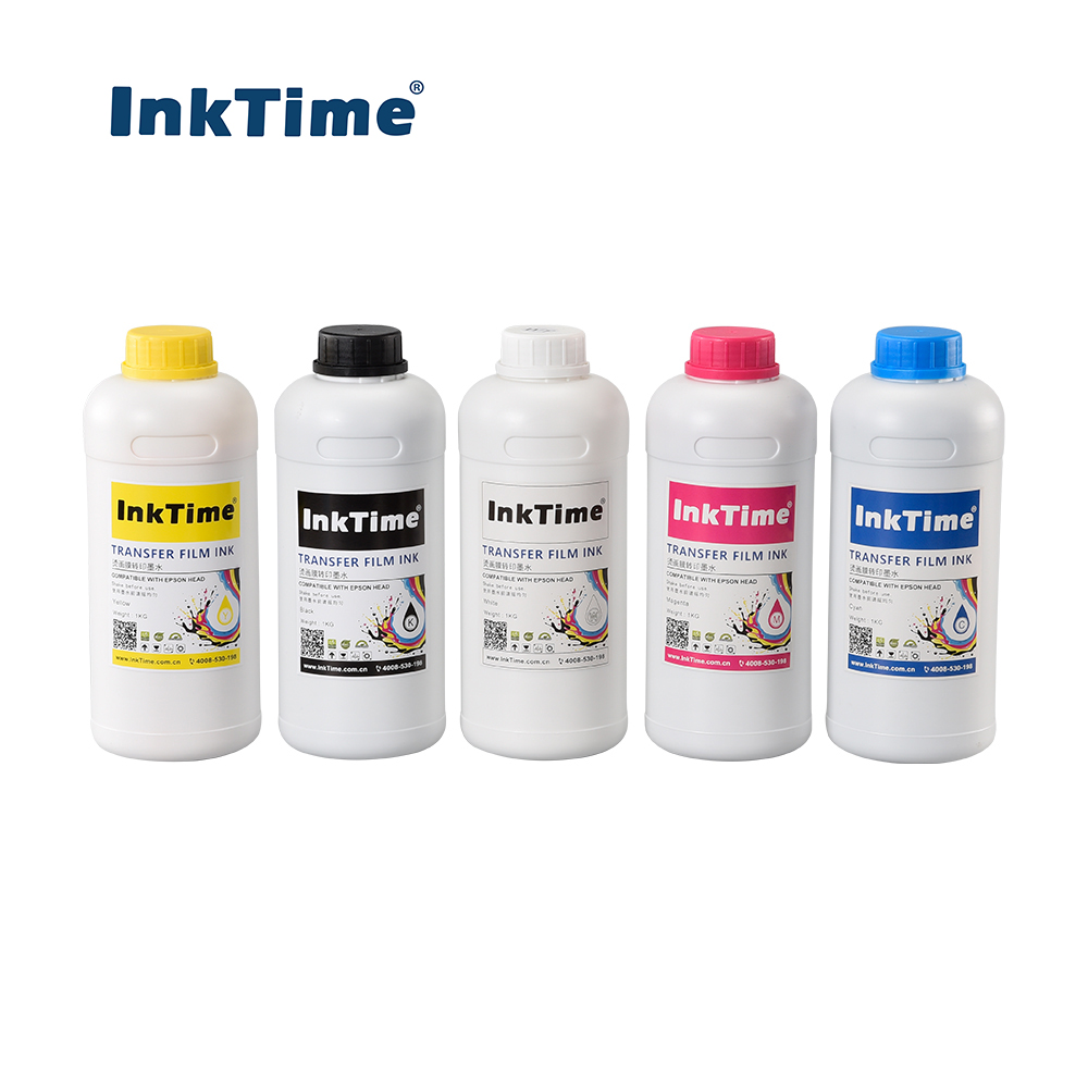 Новый продукт премиум CMYK + W цветная теплопередача ПЭТ пленка цифровой Dtf струйный принтер Печать на водной основе Пигментные чернила