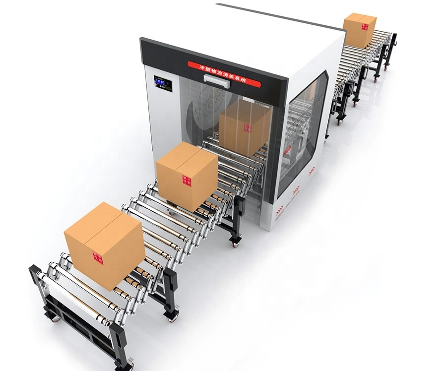 High Efficient Electrostatic spray cold chain logistics elimination system machine