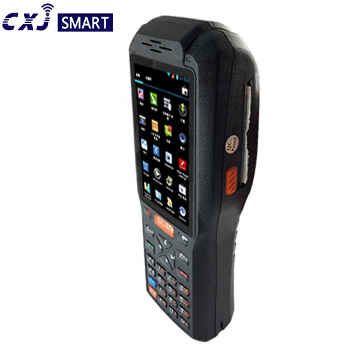 Промышленный Android Прочный PDA/PDA pos-терминал с термопринтером