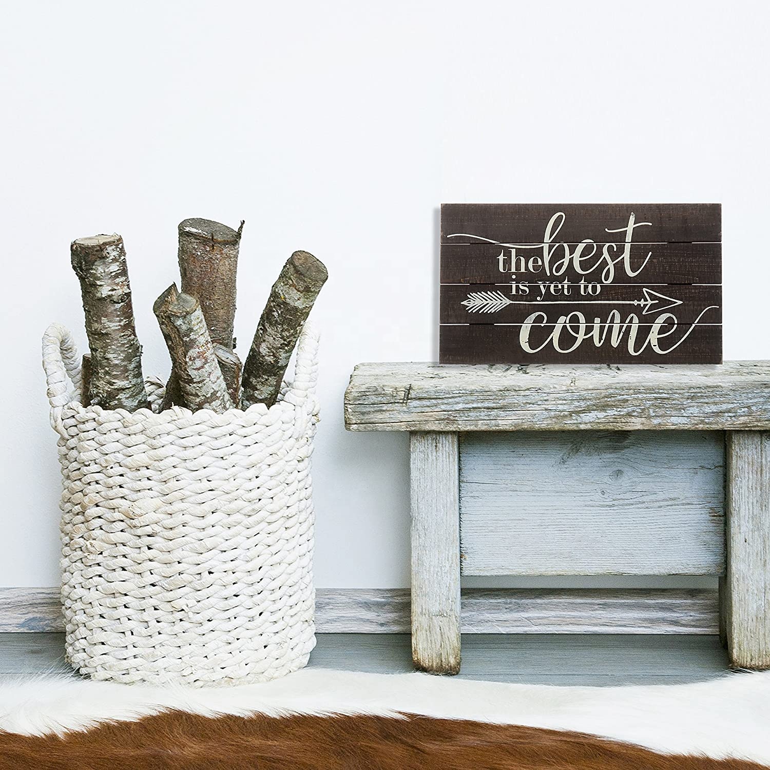 Designs The Best Yet Come Decorative Wall Decor Rustic Wood Hanging Sign