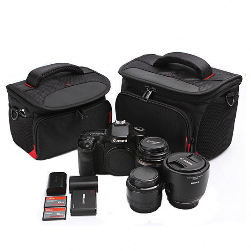 Dslr Designer Camera Bag Camera Protect Case Canon Carry Case Leather Camera Case Waterproof Fashion Bags