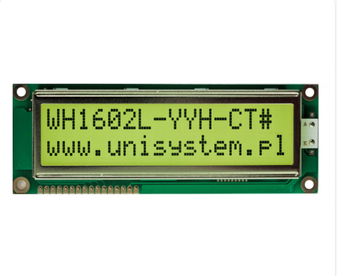 Светодиодные модули LCD WH1602L-TMI-CTW # дисплея