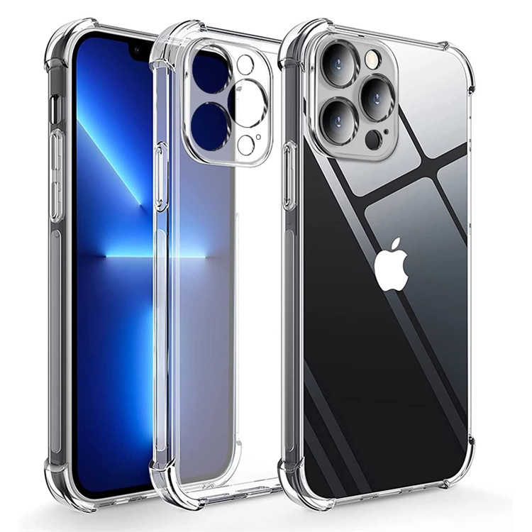 Clear Transparent Cases for Iphone 13 12 11 Transparente Shockproof Mobile Cover Pro Max Tpu Soft I Clear Phone Case for iPhone