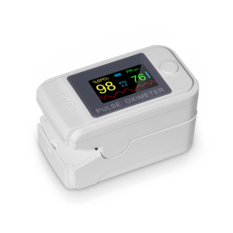 Stock 4 Color TFT Display Pulse Oximeters Home Use Blood Oxygen Fingertip Oximeters In Pulse Oximeters LK89