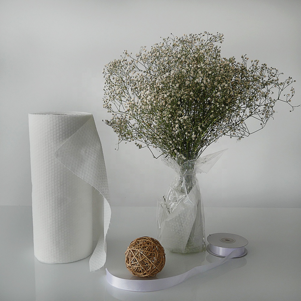 100% biodegradable spunlace nonwoven wipes for keeping flower fresh, wet floral foam, spunlace fabrics, 100% viscose