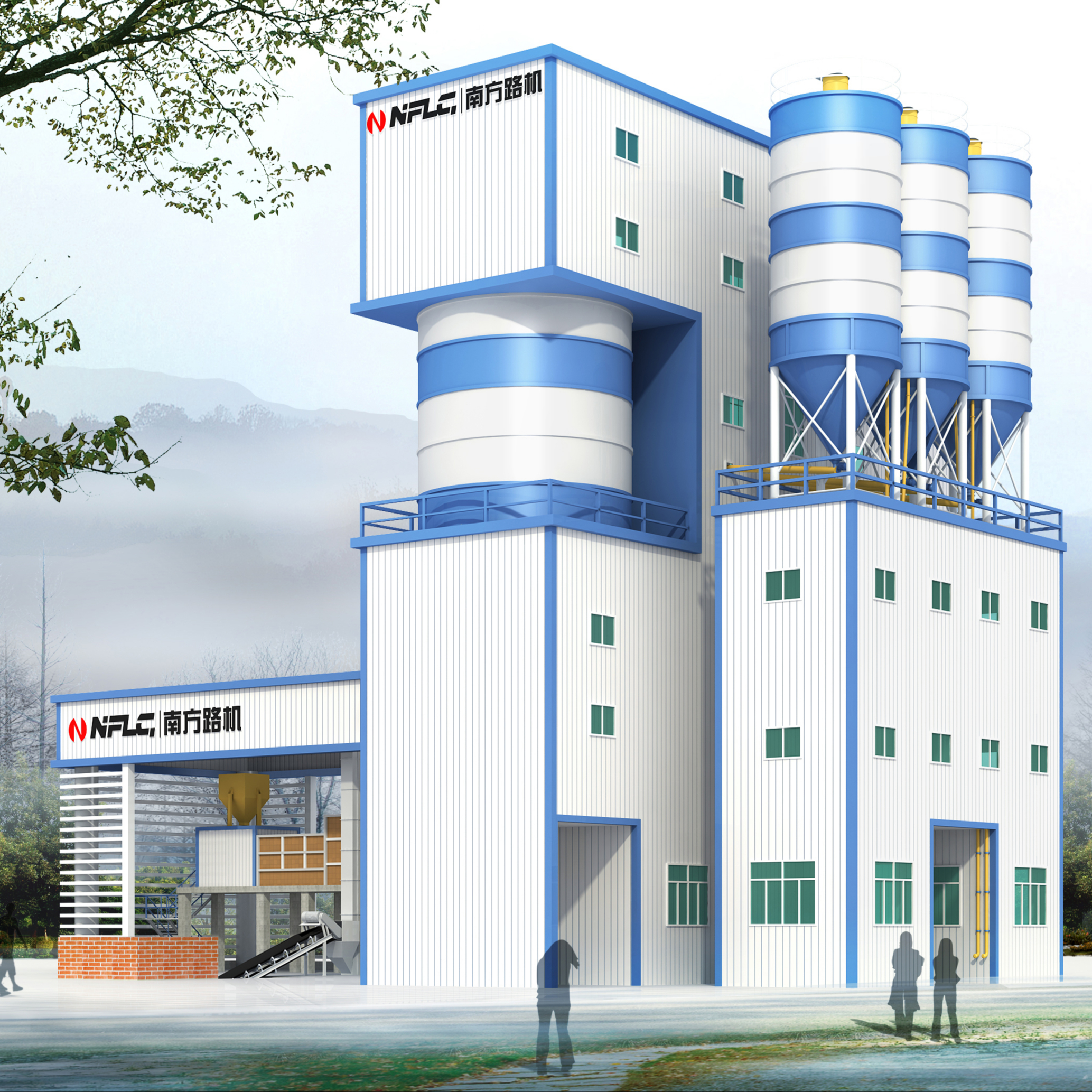 Dry Powder Mortar Mixing Plant From Professional Manufacturer With High Quality Competitive Price