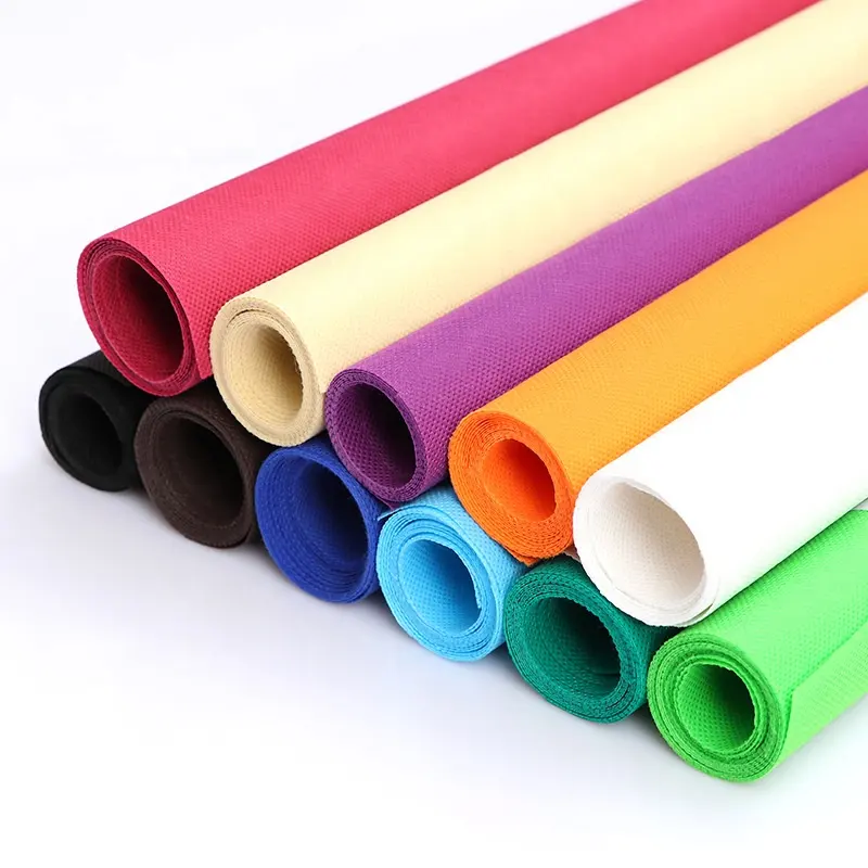 Waterproof Non-woven Raw Material Suppliers Ss Pp Spundbond Polypropylene Price Non Woven Fabric Rolls Nonwoven Fabric