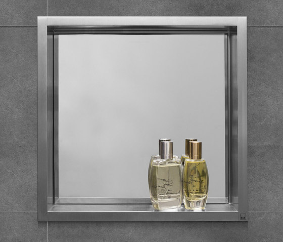 Stainless steel shower wall niche for shower room