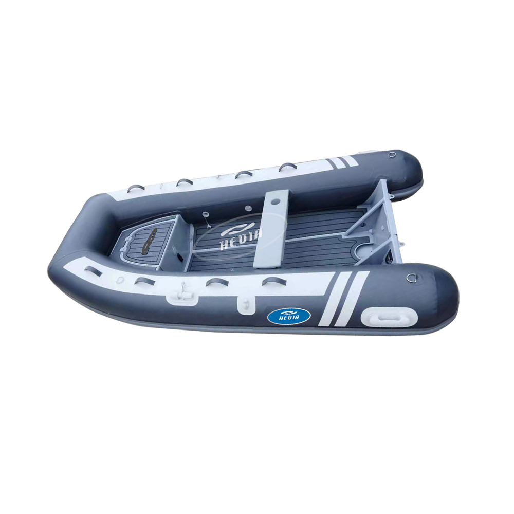 3.4m 300 inflatable semi-rigid durable aluminium hull alu rib boat 300 gommone hypalon con chiglia gonfiabile