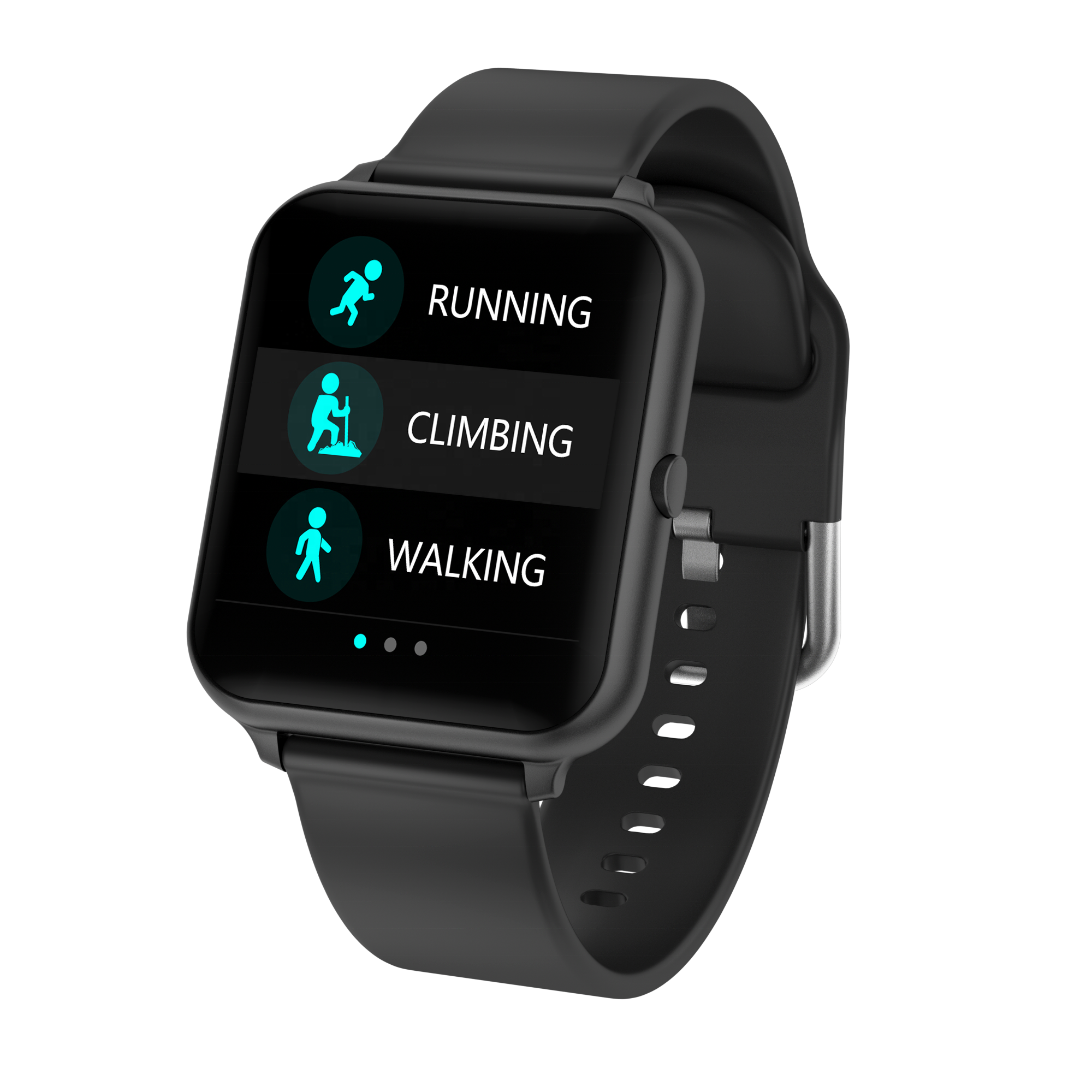 Wholesale Touch Screen plastic zinc alloy IP67 Waterproof Music control Heart Rate Tracker Sleep Tracker Smart Watch