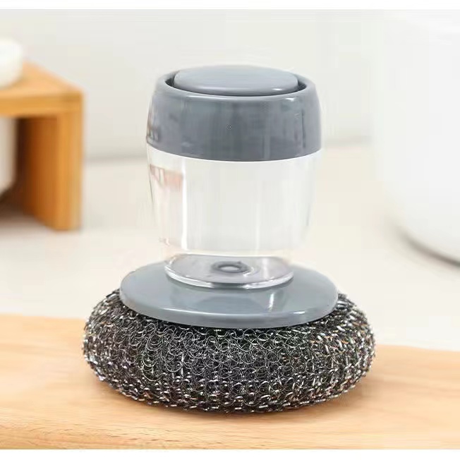 Brush pot handicraft washing pot automatic detergent kitchen household multifunctional cleaning brush pot tableware