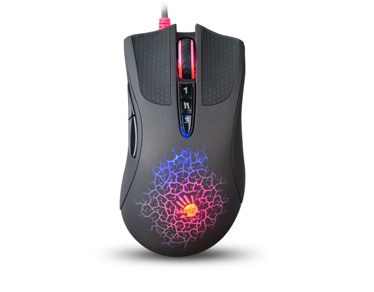 Разумная цена, 4000 ИПЦ, 3 режима съемки, игровая мышь A4tech bloody A90 light strike