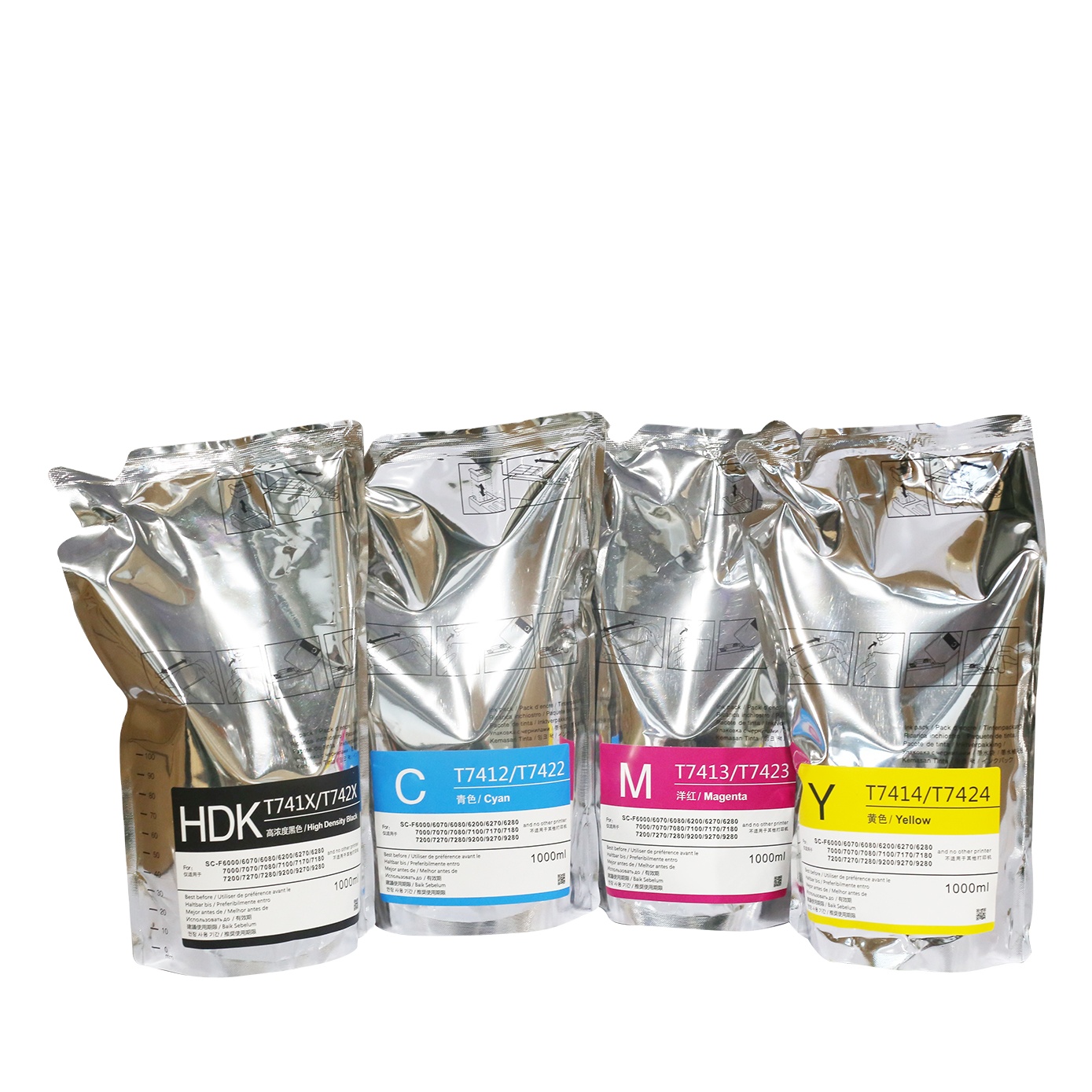 New !!!sublimation ink cartridge ink bag for EPN surecolor SC F9200 F9270 F9300 F9330 F9360 F9370