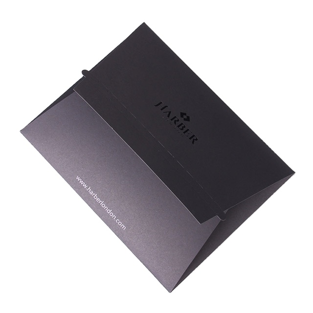 Sinicline T shirt packaging custom printed black on black paper envelopes