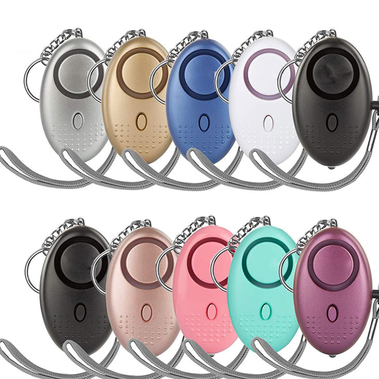 Self defense products personal women wolf alarm emergency sos security self defense gadget safety alarm keychain