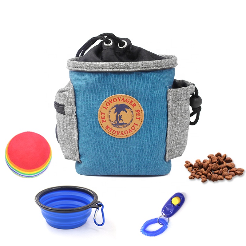 Wholesale Luxury Dog Treat Bags Nylon Dog Treat Pouch Dog Treat Bag