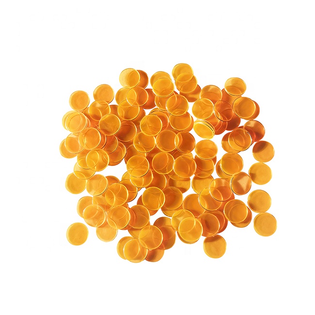 Магнитная прозрачный бинго Chips-300pcs-желтый