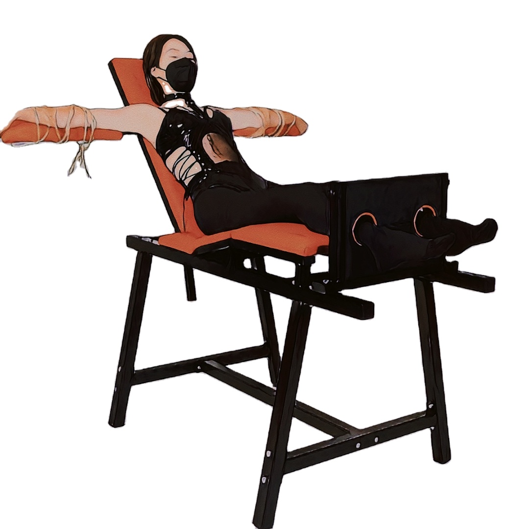 Ready to Ship BDSM furniture tickle Handcuff stool foot shackles Bondage Dominance Submission sex Chair Sensual Furniture Chair