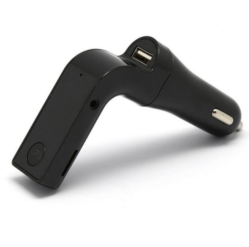 Power ON OFF Blue tooth 5.0 FM Transmitter Modulator Handsfree Car Kit TF USB Music AUX Audio MP3 Player