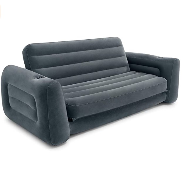 Multi-function Outdoor Indoor Intex 66552 Inflatable Double Seats Sofa Pull-out Chair Air Bed Sofa