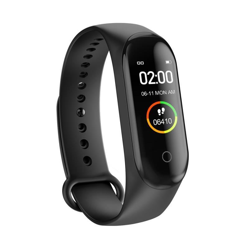 custom logo fitness traker silicone sport bracelet wristband smart watch bands