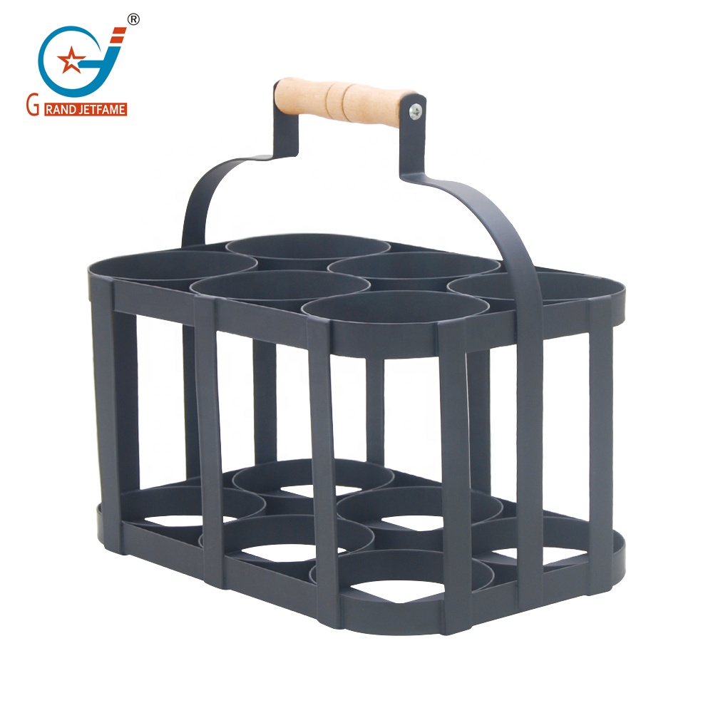 Металлическая 6 упаковочная сумка для бутылок BeerCarrier Vine Caddy 6 бутылок для вина картонная сумка для бутылок