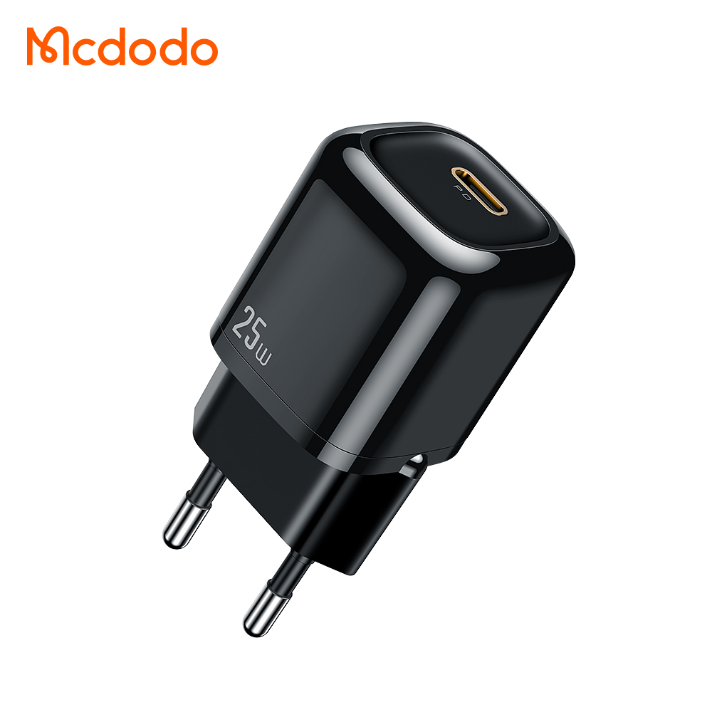 Mcdodo 25W usb c fast charger single port type c pd 20W 25W quick mobile phone wall fast charger for Samsung