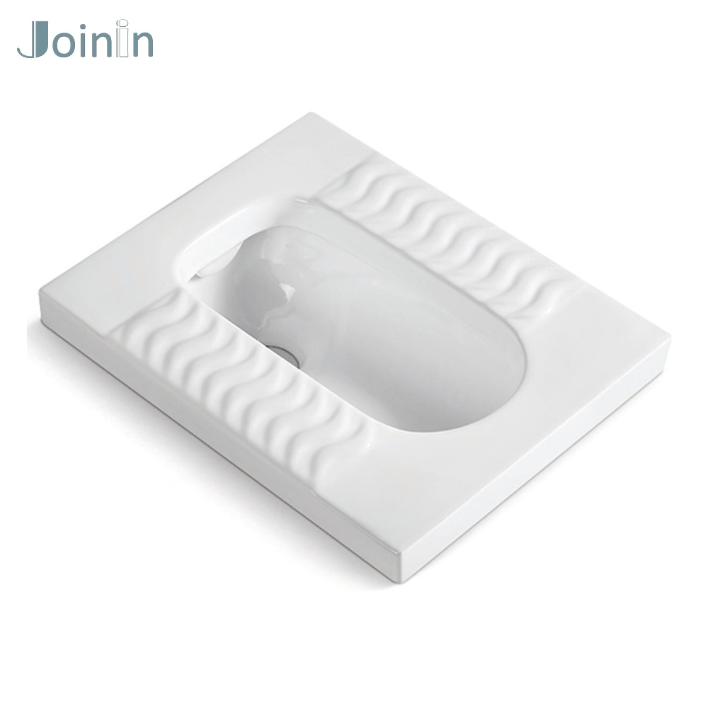 JOININ cheap Squat Pan WC Bathroom Ceramic Floor mounted toilet (J506)