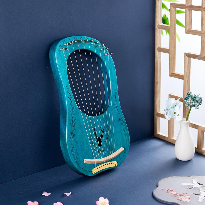 Новый музыкальный инструмент cega mini lyre harp с 10 струнами
