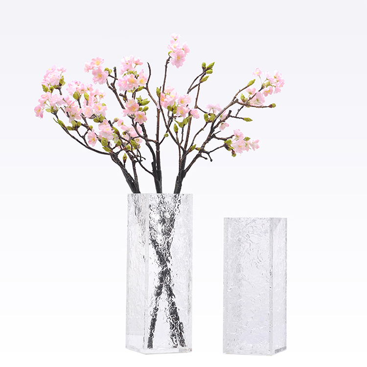 High-grade transparent wholesale glass jar vase made in China