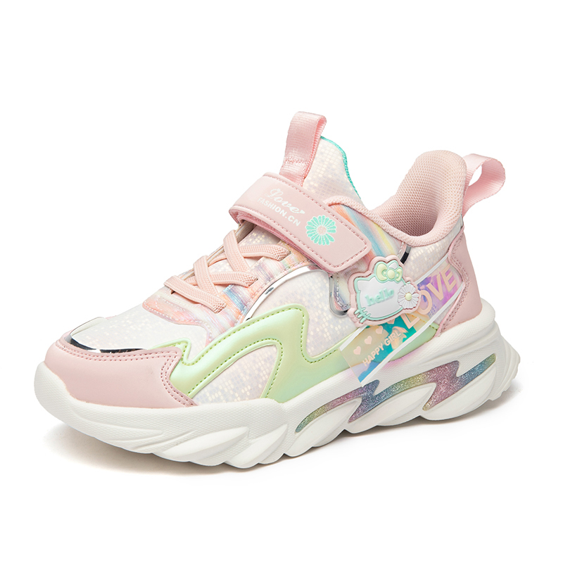 New Style Kids cute cartoon comfortable pink fashion trend children's casual shoes