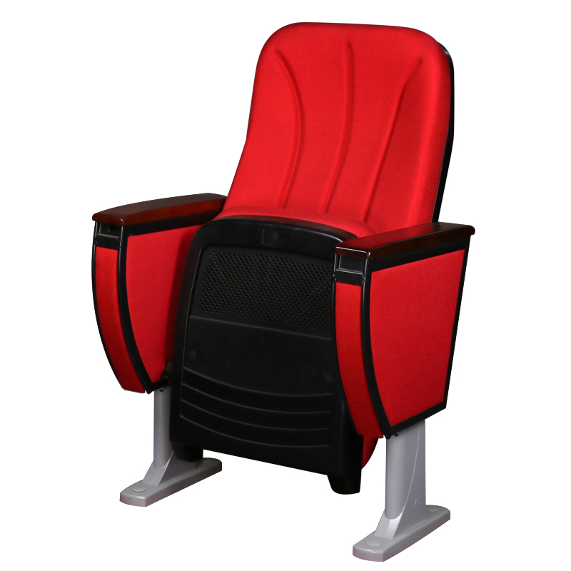 furniture supplier hall chair Theater Seating Church Auditorium Chair with writing desk