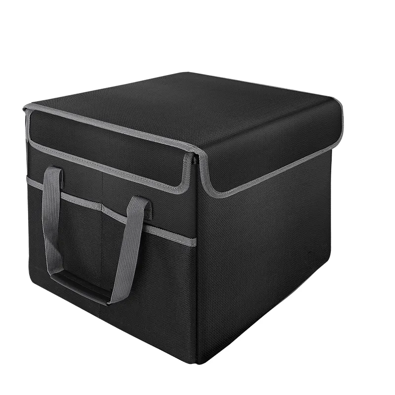 Water-resistant Fire proof 3-Layer File Storage Case Fireproof Document Bag Organizer Box