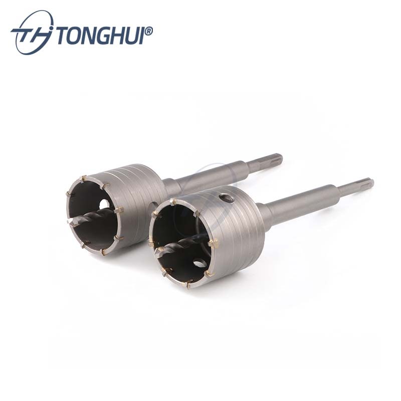 30-200mm TCT Tungsten Carbide Tip Wall Concrete Core Drill Bit with SDS-PLUS SDS-MAX or HEX Shank