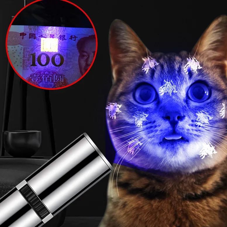 Pet Cat Toy Laser Cat Pen Cat Flashlight LED Laser Toy USB Charging laser pointer