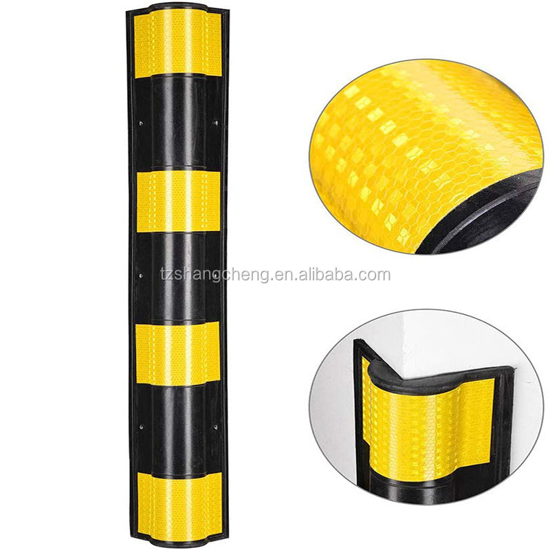 New Materials Protective Guards Rubber L-Shape Wall Corner Guard