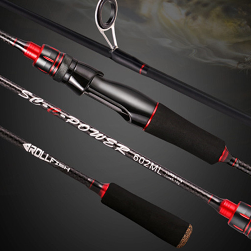 2025 High Quality Saltwater Fishing Rod ML Carbon Fiber Spinning Pole Bait Casting Fishing Rods Pesca