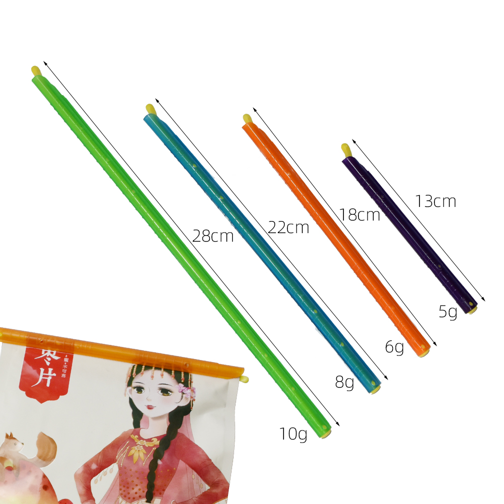 Muti Length Eco-friendly Keep Plastic Bags Airtight Watertight Bag Sealer Sealing Clips Sticks Chips
