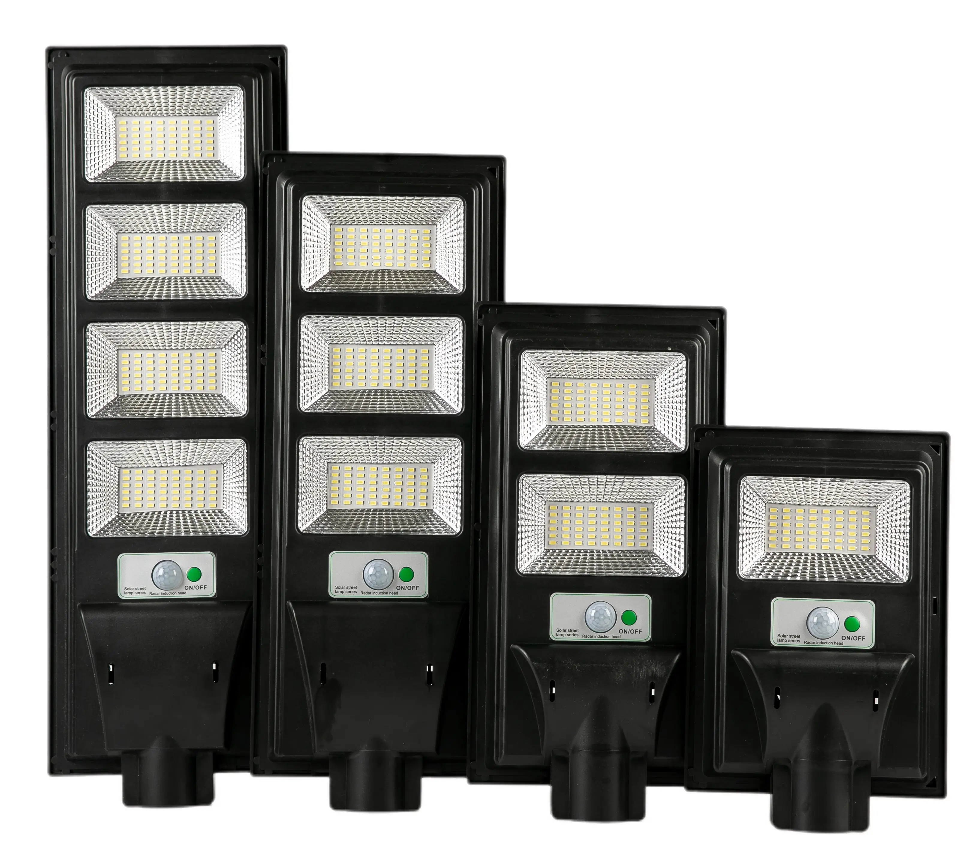 New outdoor street lighting 100w house Wall light motion sensor waterproof ip 65 all in one solar LED garden light