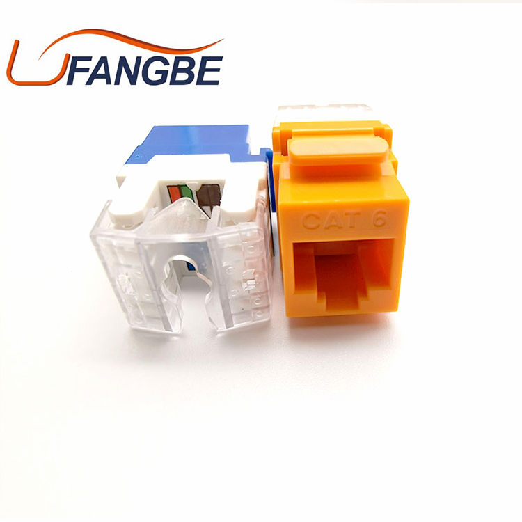 Новый стиль 2021, соединитель CAT6 rj45 8P8C utp, гнездовой разъем keystone jack