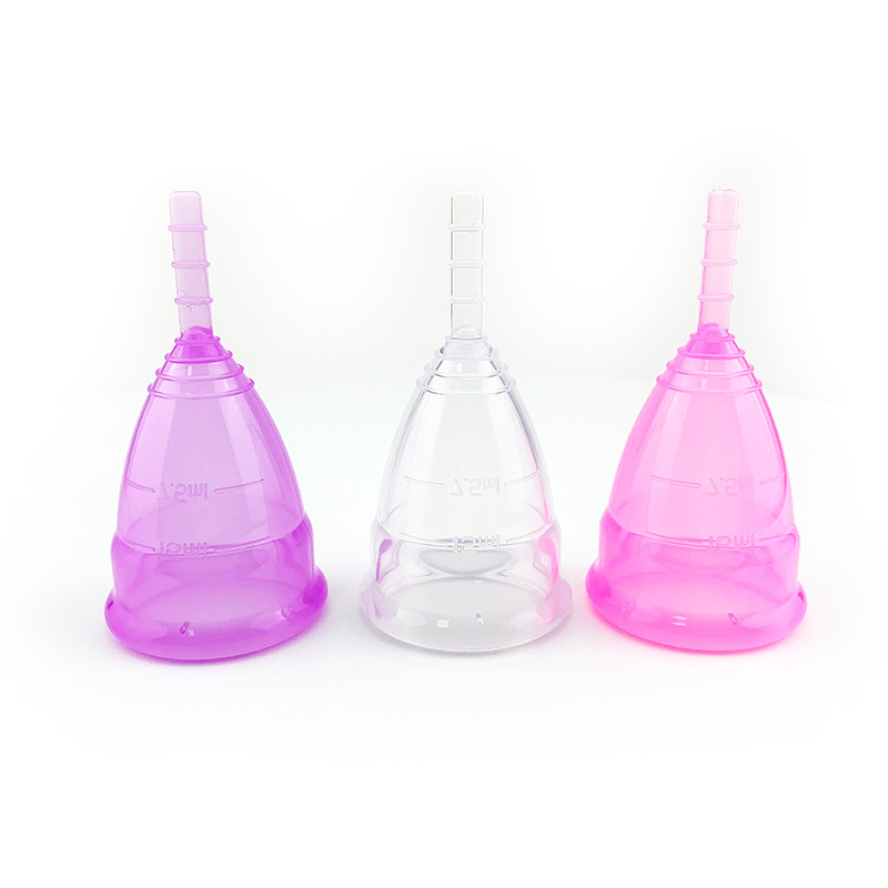 Aopeng 2021 Hot sell Medical Grade Silicone Collapsible Reusable Medical Silicone Menstrual Cup Menstrual Cup Can Be Washed