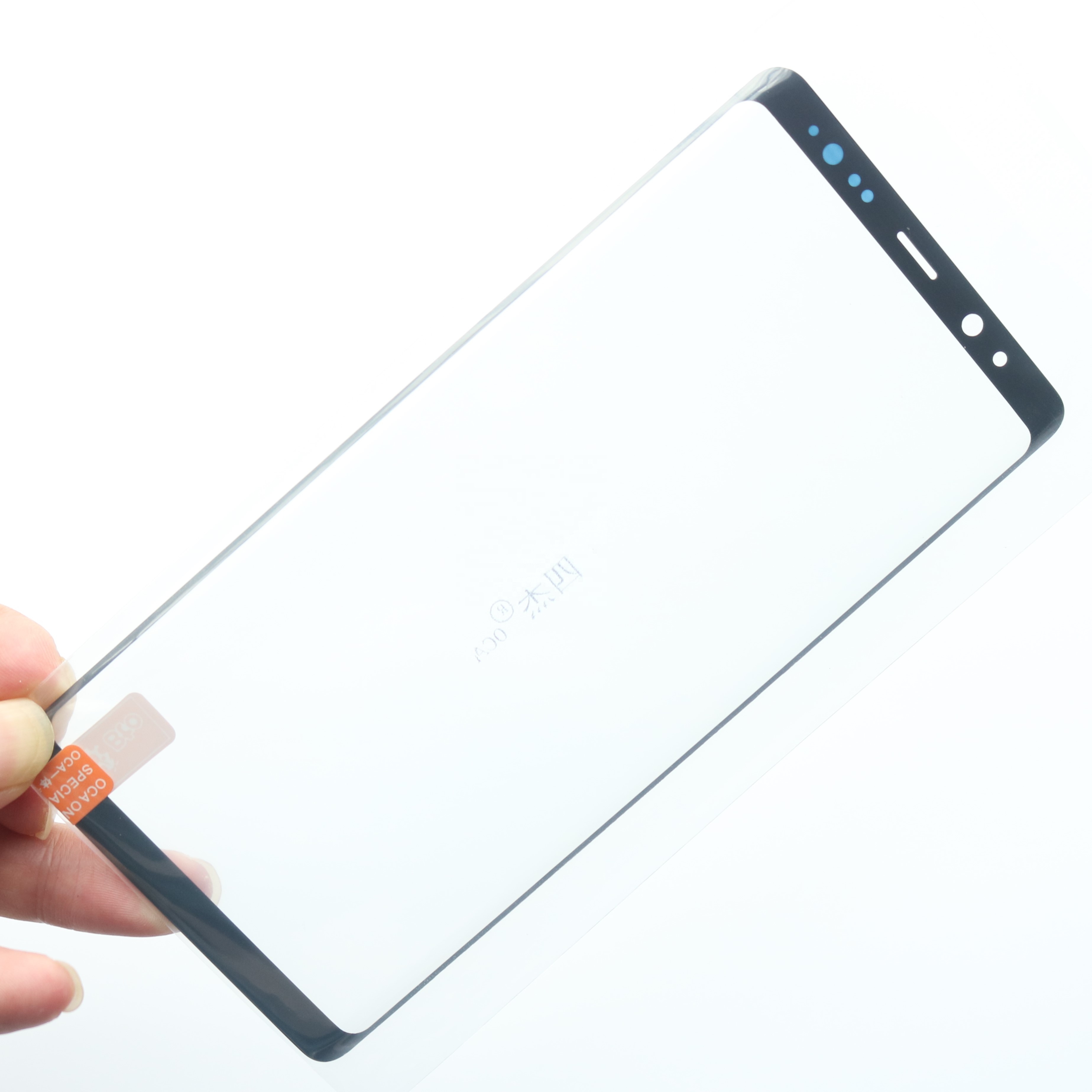 Стекло 2 в 1 с изогнутыми краями, наклеенное OCA сухим клеем, подходит для Samsung Note10 S20, сломанной передней крышки сенсорного экрана