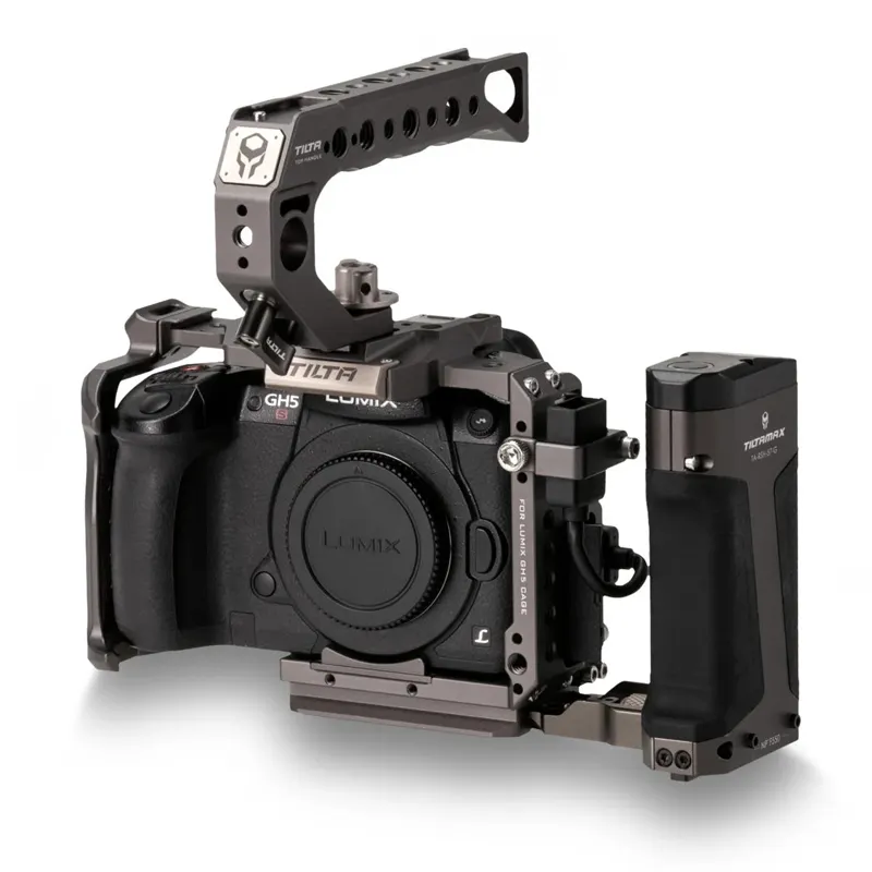 Tiltaing TA-T37-B-G Camera Cage for GH4 GH5 and GH5S camera Series Tilta Gray